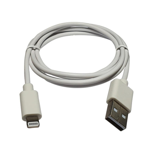 Click 2m Lightning to USB A Cable - Durable Charging & Data Transfer