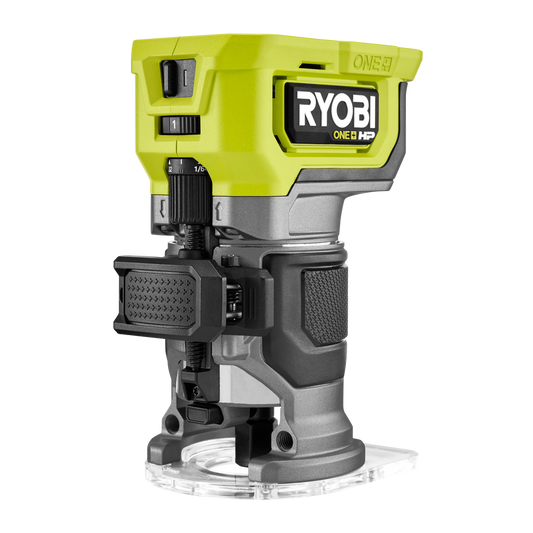 Ryobi 18V One Brushless Trim Router RTR18C - 6.4mm - Compact - Precise Control - Auzzistore