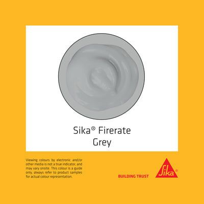 Sika Firerate Acrylic Sealant 310ml Grey Fire Resistance Weatherproof