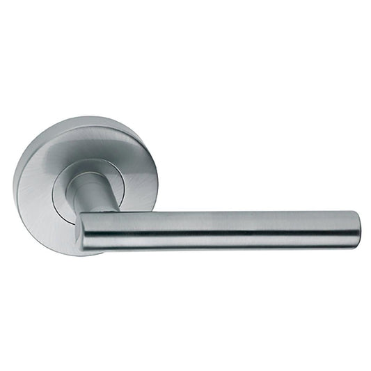 Gainsborough Passage Leverset - 63mm - Zinc - Satin Chrome - Auzzistore