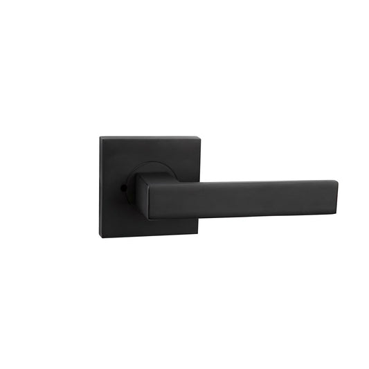 Lemaar Black Javea Privacy Set - 65mm Zinc - Durable - Easy Install - Auzzistore