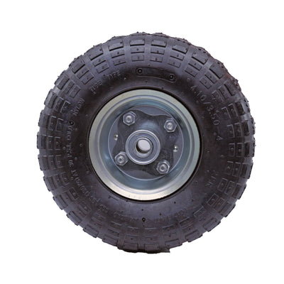Move It Pneumatic Steel Trolley Wheel 3.5 x 4 5/8 Inch Axle Diameter