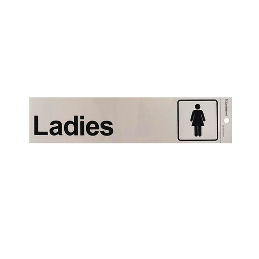 Sandleford Ladies Symbol Sign 245 x 58mm PC Weather Resistant - Auzzistore