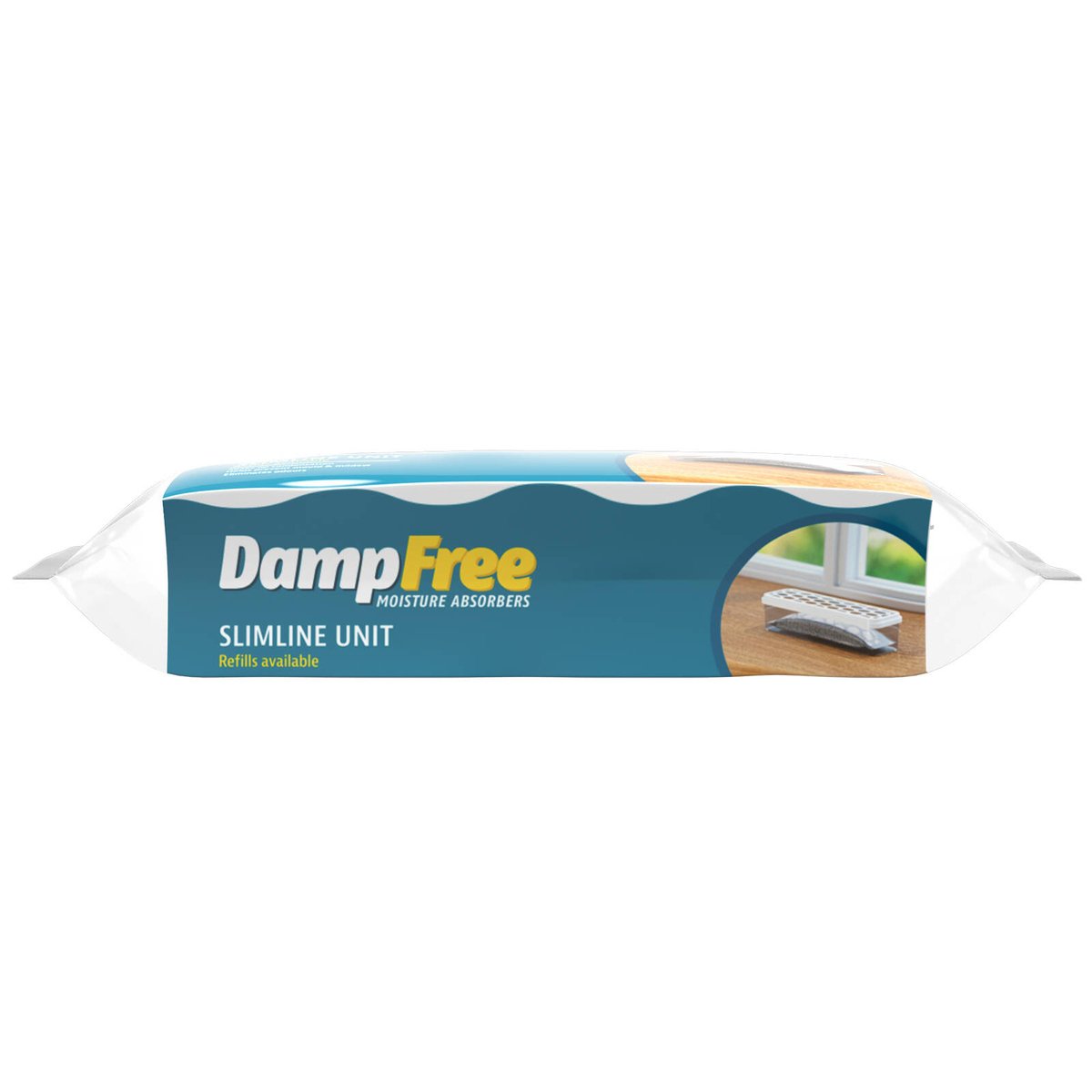 Dampfree Moisture Absorber - 350ml Slimline Unit - Calcium Chloride - Damp Free