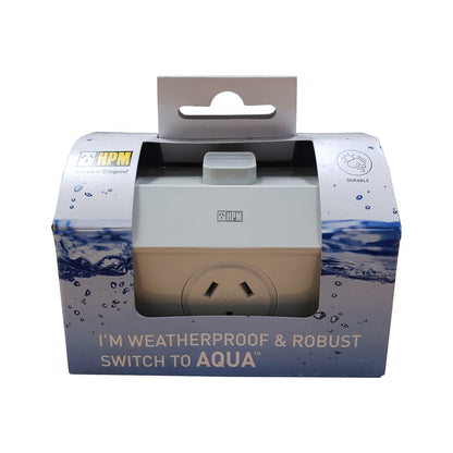 Hpm Aqua Powerpoint - 15A - UV-Stabilised Polycarbonate - Weatherproof