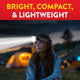 Eveready Rechargeable Headlight 120 Lumen - Hands-Free Lighting Solution - Adjustable Brightness - Model VPHDL4