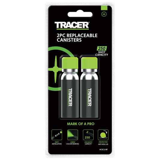 Tracer Trueshot Deep Hole Spray Replacement Cannister 2pc - 250 Marks - Green – view 2 - Auzzistore
