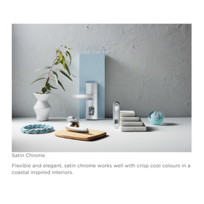 Gainsborough T Strike Plate Satin Chrome 50mm Zinc Security Upgrade