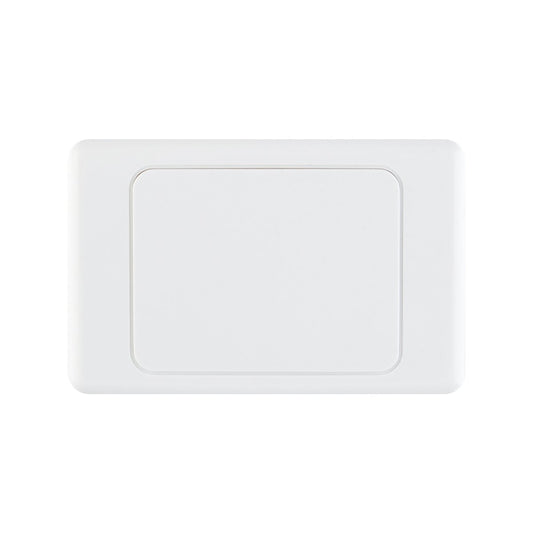 Deta Blank Wall Cover Plate - Polycarbonate - 118mm - Attractive Design - Auzzistore