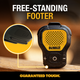 Dewalt Jobsite Pro Wearable Speaker Microphone - Bluetooth - 10-Hour Battery - IP56 Water Resistant