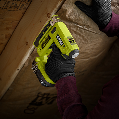 Ryobi 18V ONE+ Cordless Stapler R18ST50 - Tool Only - Compact - Lightweight - Drives 5000 Staples