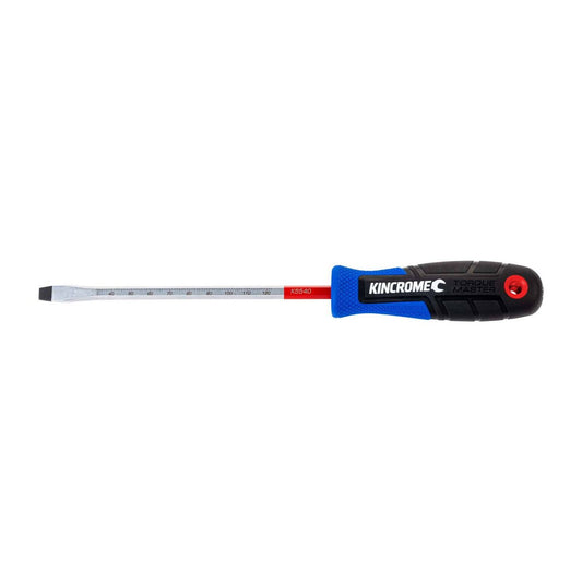 Kincrome 6 x 150mm Torquemaster Blade Screwdriver - S3 Alloy Steel - Magnetic Tips - Enhanced Grip