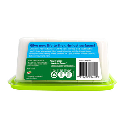 Sabco Heavy Duty Eraser Pad 6 Pack Malomine Strong Cleaning Sponge