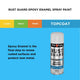 White Knight Rust Guard Spray Paint 310g Flat White UV-Resistant
