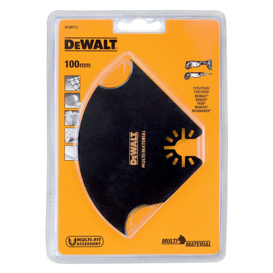 Dewalt Oscillation Cutting Blade - Multi Material - 100mm - Quick Change – view 2 - Auzzistore