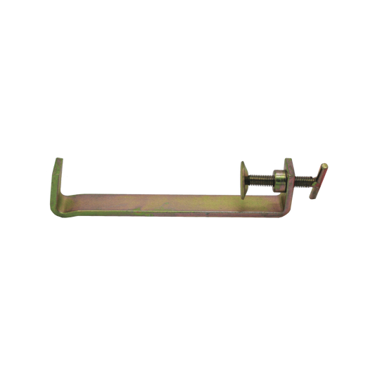 Masterfinish Small External Brick Clamp - 220mm x 50mm x 40mm - Zinc Plated - Durable - Auzzistore