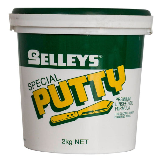 Selleys Special Putty - 2kg - Linseed Oil - Glazing Windows - Auzzistore
