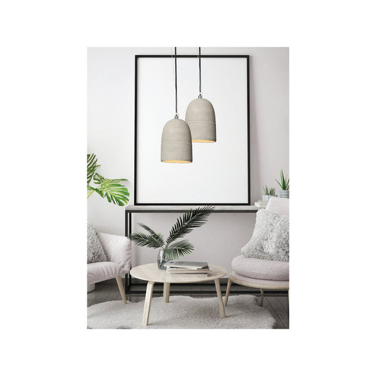 Crudo Pendant - Concrete Light Fixture - 153mm - Unique Design – view 2