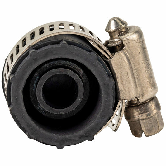 Deks PVC Trap Dishwasher Outlet Cap - 15mm - Black - DWOC15 – view 2 - Auzzistore