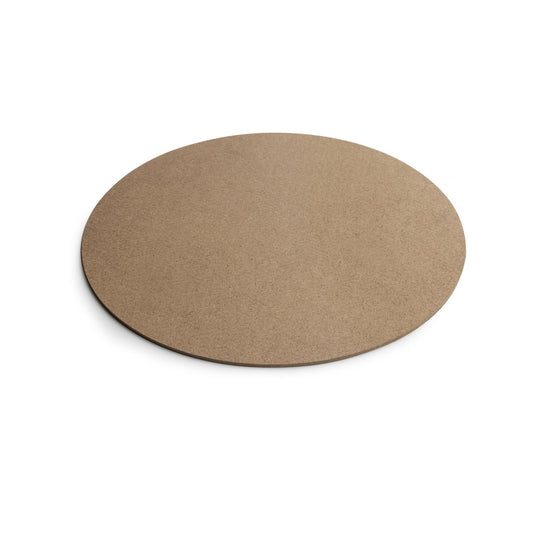 Boyle 25cm Wooden Round Placemat - MDF Craft Item - Customisable - Durable – view 2 - Auzzistore
