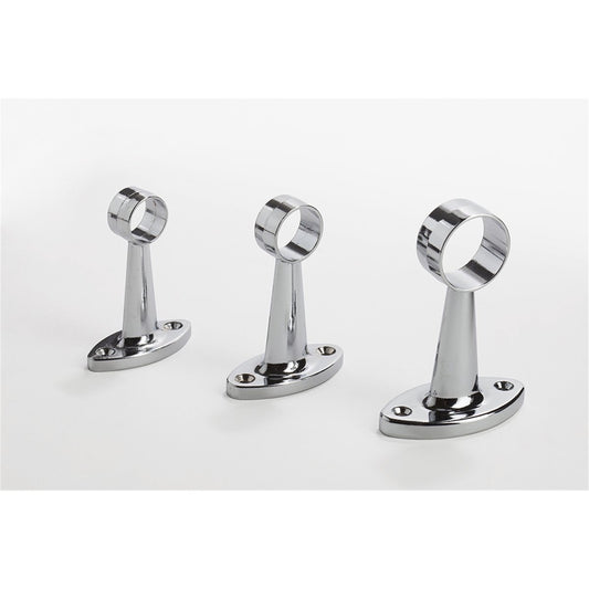 Sandleford 25mm Chrome Pillar Centre - Zinc Alloy - Chrome Plated – view 2 - Auzzistore