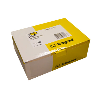 HPM Junction Box - Standard Size - 10 Pack - Plastic - Insulated