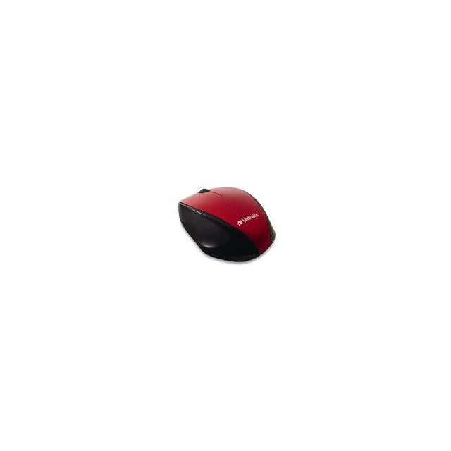 Verbatim MultiTrac Red Mouse Blue LED, Wireless Optical