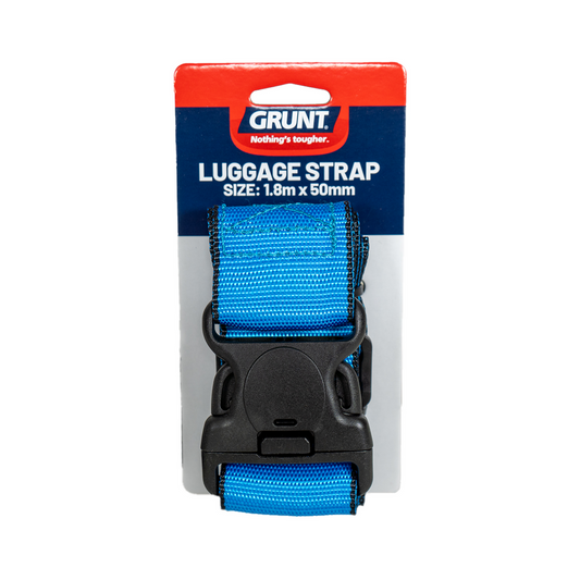Grunt Luggage Strap - 50mm x 1.8m - Polyester - Safety Lock