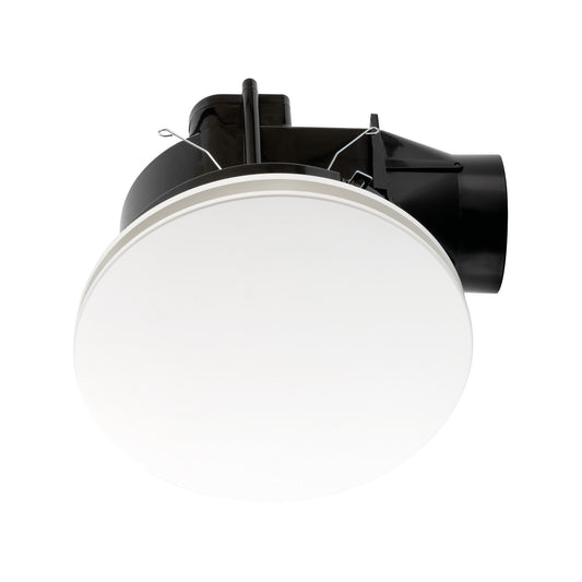 Mercator 240mm White Diy Plug In Round Exhaust Fan - Auzzistore