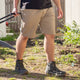 Dewalt Khaki Bennington Prostretch Shorts Size 40 - Flexible Fabric - UPF 50+
