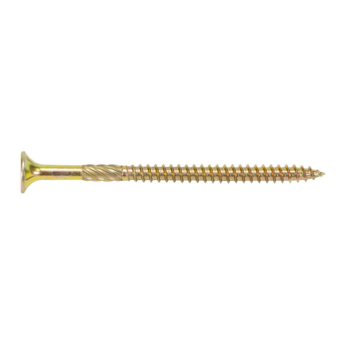 Titan 14g Zinc Gold Timber Bugle Batten Screw - 100 Pack - 100mm - Cor ...