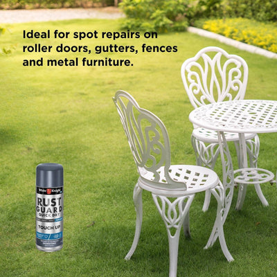 White Knight Rust Guard 300g Ironstone Satin Touch Up Spray Paint