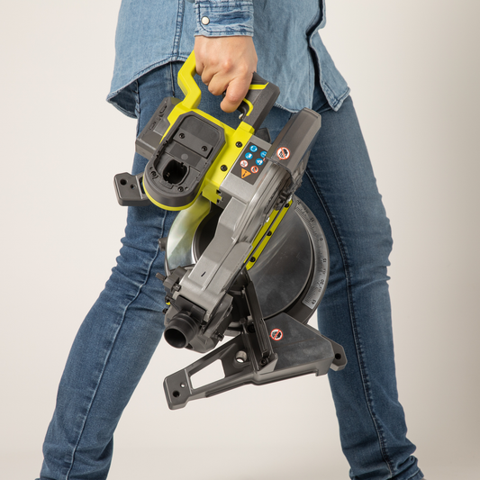 Ryobi 18V One Mitre Saw Tool Only - 184mm - Compact Lightweight Design – view 2 - Auzzistore