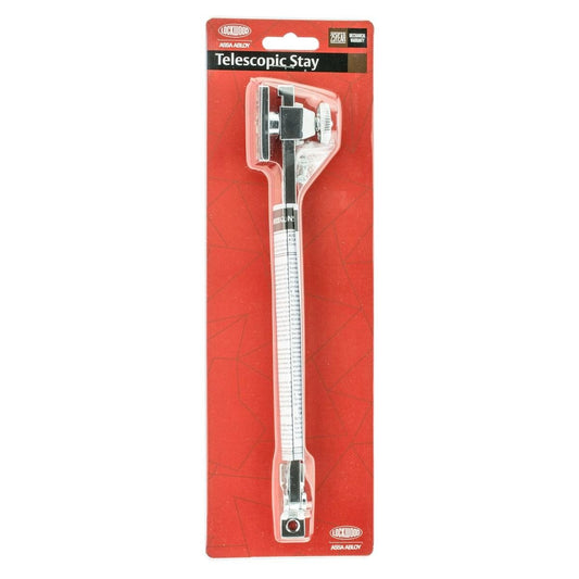 Lockwood Telescopic Stay - 118mm - Zinc Alloy - Chrome Finish - Auzzistore