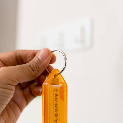 Taskmaster 30mm Key Ring - 10 Pack - Steel - Weather Resistant - Strong