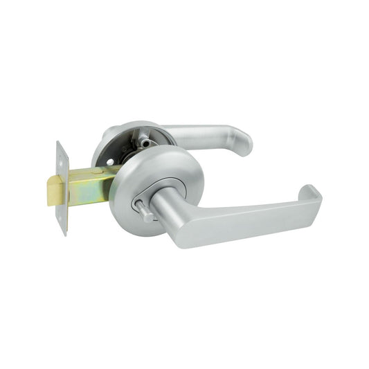 Gainsborough Neue Telo Privacy Lever Set - 138mm x 65mm - Brushed Satin Chrome - Easy Installation – view 2 - Auzzistore