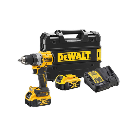 Dewalt 18V 5.0Ah XR Li-Ion Cordless Brushless Hammer Drill Driver Combo Kit