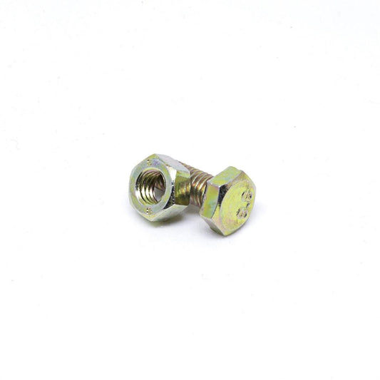 Pinnacle Hi Tensile Bolts and Nuts 6 Pack - 5/16" x 3/4" - Yellow Zinc - Auzzistore