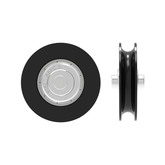 Rolltrak Concave Roller - 36mm - Nylon - 6.4mm Axle - Auzzistore