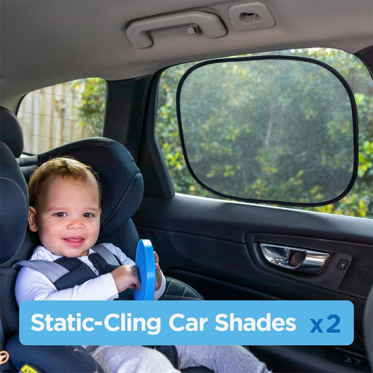 Perma Child Safety Static Cling Car Shade - 2 Pack - UPF 50+ - Easy Install – view 2