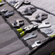 Ryobi Traxx Canvas Tool Roll - 225mm x 40mm x 340mm - Organises Hand Tools