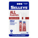 Selleys All Plastics Glue - 3ml - Clear - Shock Resistant