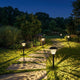 Click Charlotte Solar LED Pathway Light - 145mm - Stainless Steel - Outdoor Use