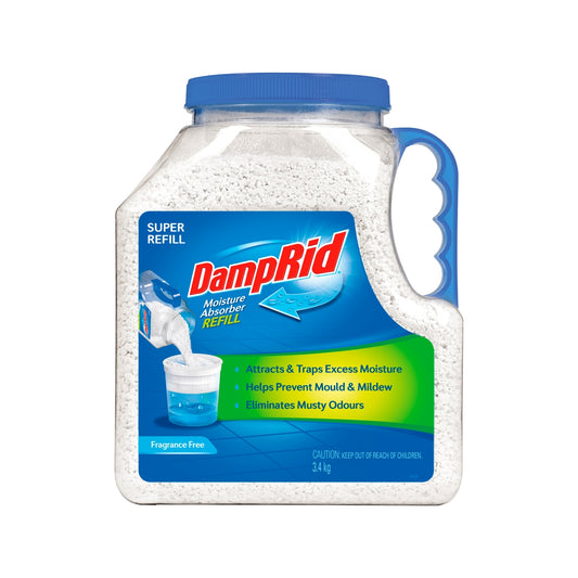 DampRid 3.4kg Moisture Absorber Super Refill