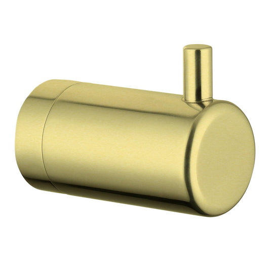 Evekare Brushed Brass Heavy Duty Robe Hook - 70mm x 50mm x 90mm - Durable