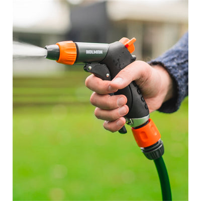 Holman Hose Trigger Gun Combo Set - 12mm - Plastic Metal - Easy Use