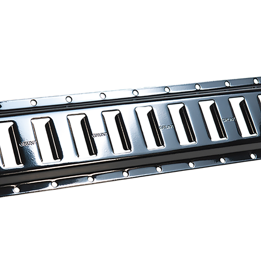Grunt E Track Horizontal 60cm - Black - Galvanised Steel - Cargo Securing Solution – view 2 - Auzzistore
