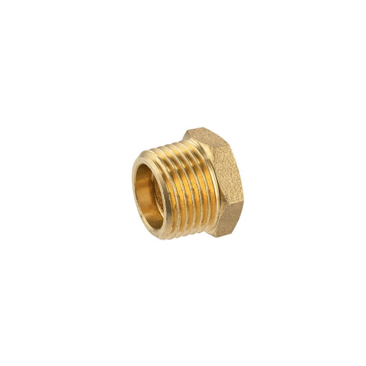 Brasshards 15mm Brass Threaded Bush Tube - Lead-Free - Durable - WaterMark Approved - Auzzistore