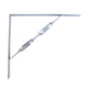 Carinya Heavy Duty Twisted Stay Bracket 400x350mm Zinc Plated Strength