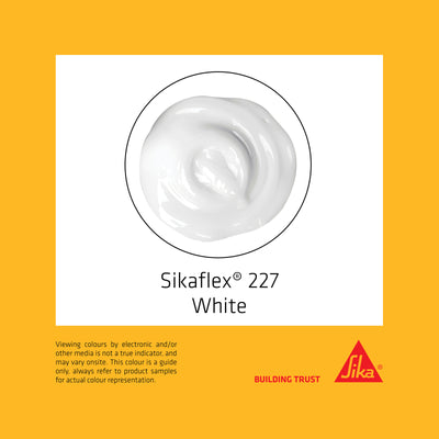 Sika Sikaflex 227 Sealant 150ml White Polyurethane Fast Skinning